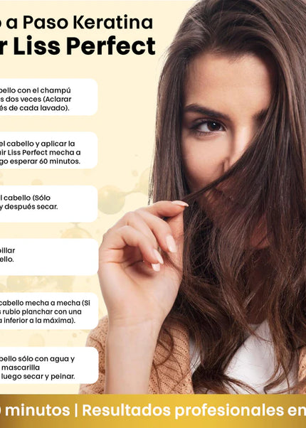 Kit progresivo Hair Liss Perfect – 300 ml