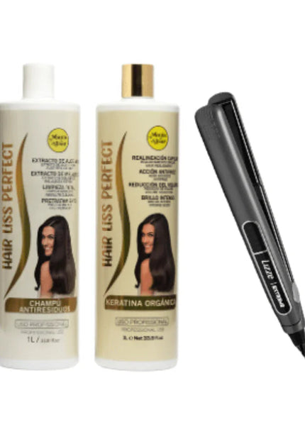 Kit Hair Liss Perfect + Plancha Keratina