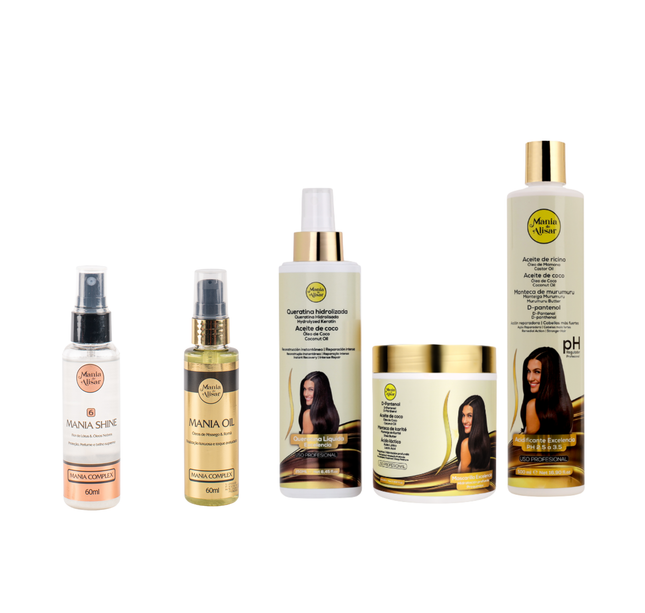 Kit  de Pre Tratamiento + Serum + Perfume para el Pelo