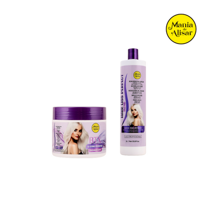 Hair Liss Perfect Bond 1000ml + Btx Rubia Poderosa 500g