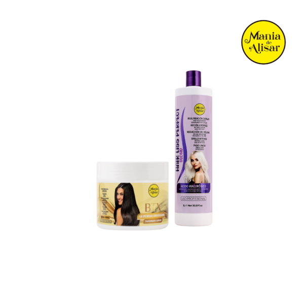 Hair Liss Perfect Blond  1000 ml + Btx Morena Empoderada 500 g