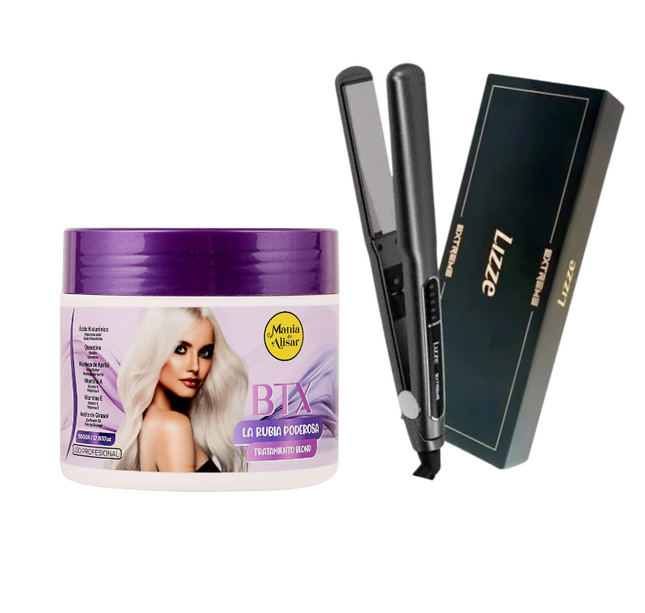 Btx Matizador + Plancha Lizze Extreme 250°C /480°F
