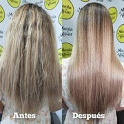 Alisado Hair Liss Perfecto Matizador 1000ml + Btx Rubia Poderosa 500g