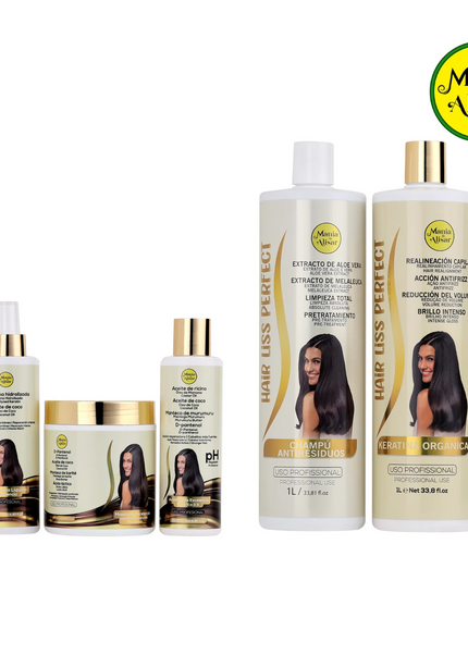 Kit Pre-Chemical + Kit Progresivo Hair Liss Perfect 1000ml