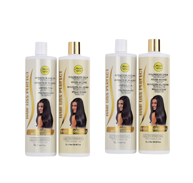Alisado Brasileño 2 Kit Hair Liss Perfect – 1000 ml