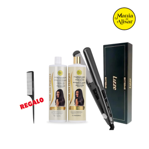 Hair Liss Perfect Keratin + Plancha Lizze Extreme + Regalo GRATIS