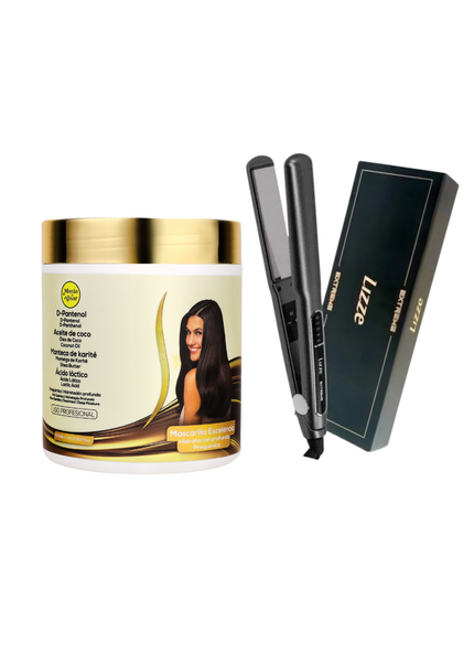 Mascara  Excelência + Plancha Lizze Extreme 250°C /480°F