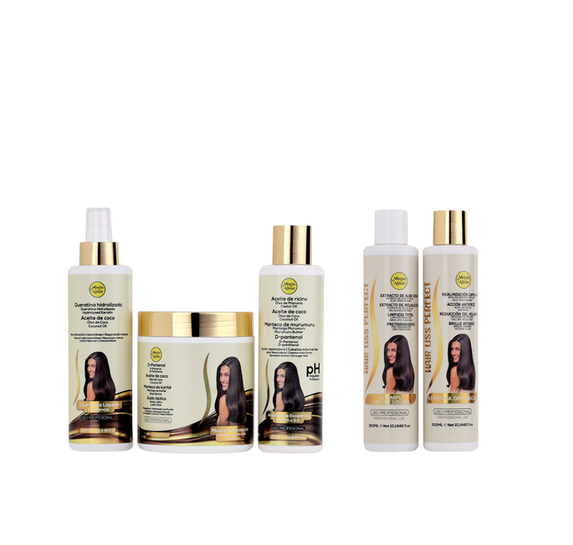 Alisado Brasileño   Hair Liss Perfect 300ml  + Kit Pre-tratamiento