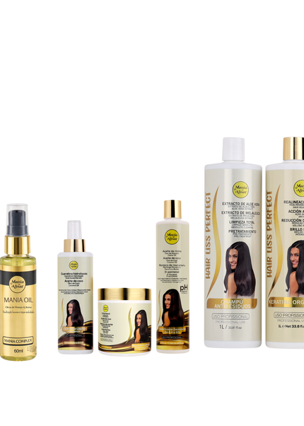 Kit Pre-tratamiento  + Kit Progresivo Hair Liss Perfect 1000ml + Serum