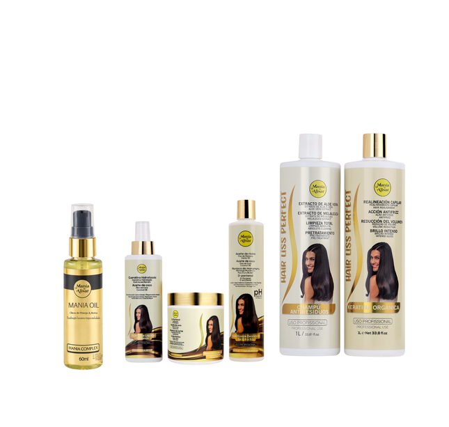 Kit Pre-tratamiento  + Kit Progresivo Hair Liss Perfect 1000ml + Serum