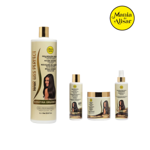 Kit de Prequimica + Keratina Hair Liss Perfect 1000ml